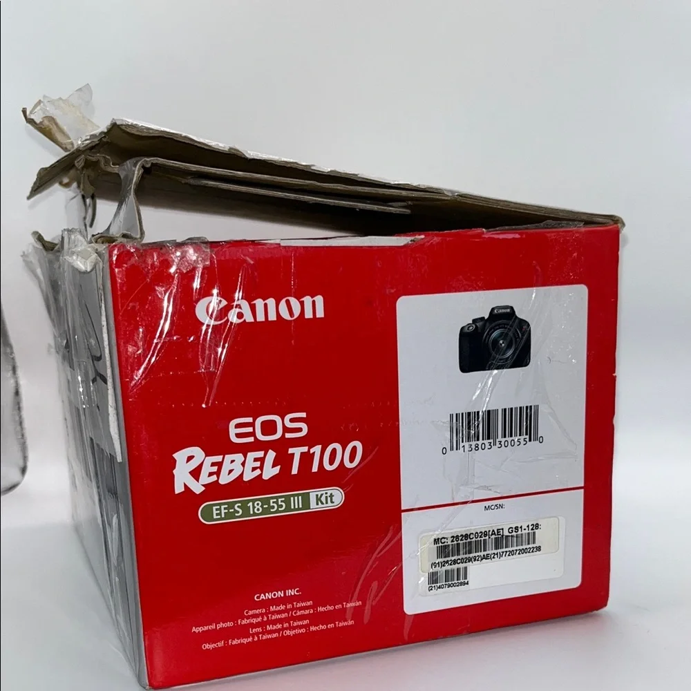 Canon EOS Rebel T100 Digital Camera Black